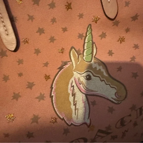 Coach Unicorn canvas tote - Picture 3 of 10
